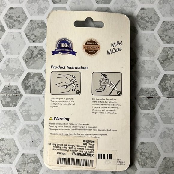 WePet Pet Nail Clippers For Cats Grooming Tool - Picture 4 of 4